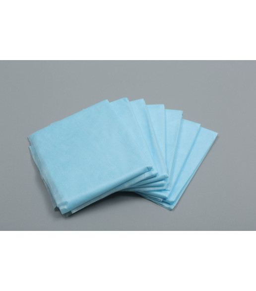 Простыня из полипропилена 60*70 см., СМС 20 г/м2, (10х50) 50 шт/упак.